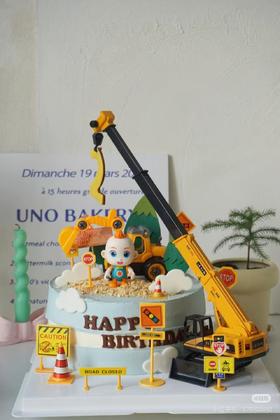 JoJo吊机挖机蛋糕【提前预约】