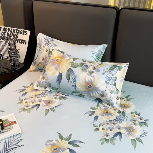 【分仓直发包邮】浪莎冰丝凉席三件套-梦南风LSLX002 商品图3