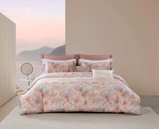 梦洁纯棉四件套惊羽（炫彩粉） 商品图0