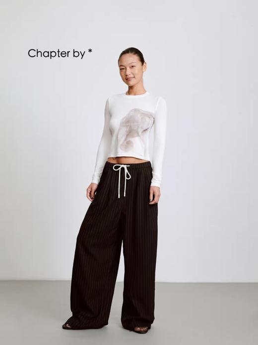Chapter by/cb202412038/复古撞色大象图案印花圆领针织长袖 商品图4