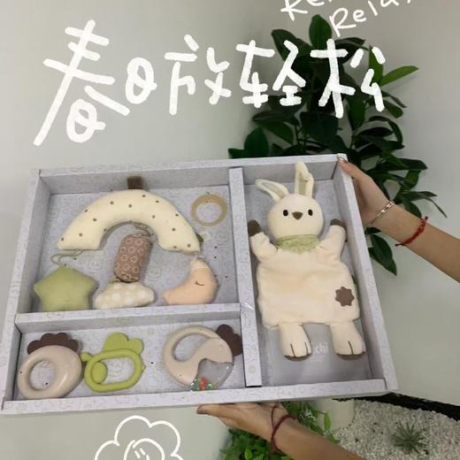 kaichi凯驰安抚玩具新生儿新生儿见面礼套装礼盒宝0-1岁婴儿童节礼物 商品图1