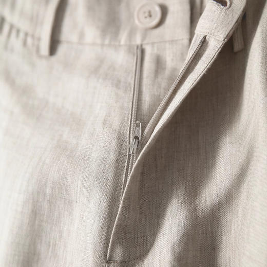 亚麻裤宽松筋骨感显瘦透气休闲阔腿裤25春夏女款！ 商品图3