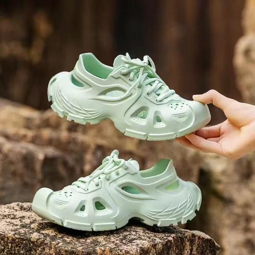 全新升级【NICESELF 逐风S系列男女踏溪鞋】 经典男女同款 户外溯溪露营沙滩通勤 多用溯溪鞋 双密度减震大底 3D棉透气不闷脚 商品图0