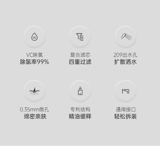 苏泊尔除氯香氛增压花洒 商品图10