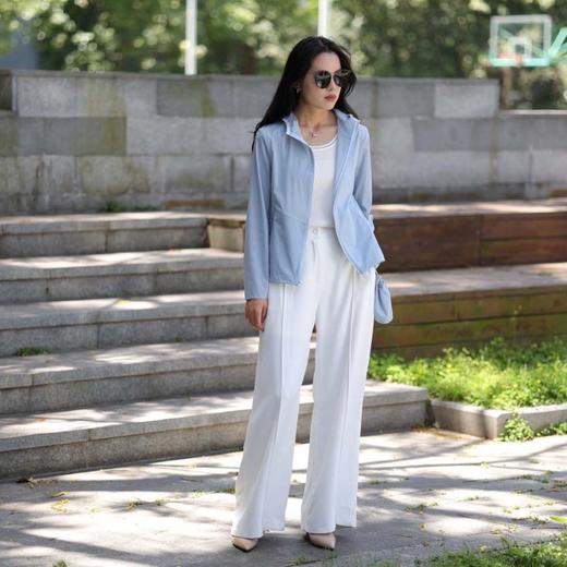 「K」洛诗琳35021气质凉感防晒外套2025夏季修身显瘦防晒衣575 商品图3