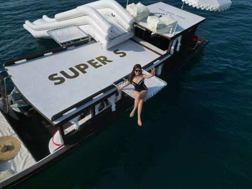 【普吉包船】super-s 长尾船|独家网兜跳台|·玫瑰主题浴缸迎宾酒|饮料|·软饮料|饮用水 |新鲜季节水果|浮潜 商品图8