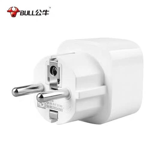 公牛插头转换器GN901G德标转国标国外使用法国转换插头巴黎韩国泰国俄罗斯欧洲越南插座1个 商品图4