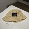 F506 m#iumiu编织镂空渔夫帽 商品缩略图2