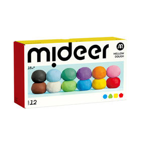 mideer弥鹿MD1501麦乐彩泥-12色