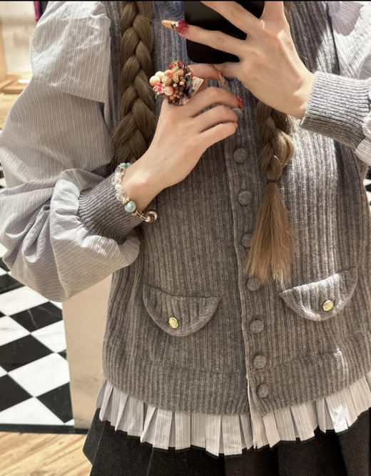 100羊毛开衫捡漏 商品图0