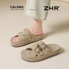 ZHR则则勃肯拖厚底拖鞋2025夏季新款外穿平底拖鞋复古半拖沙滩鞋 商品缩略图4