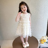【夏季新品！洋气时尚连衣纱裙】女童蝴蝶结连衣纱裙 夏季新款时尚小女孩 洋气公主裙 中小童裙子-QQ 商品缩略图4