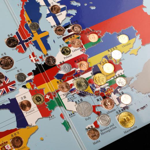 欧洲硬币珍藏册！一套42国！一次集齐！ 商品图2