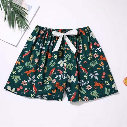 雀说 【2条】绵绸春季新款四分沙滩女士短裤 商品图7