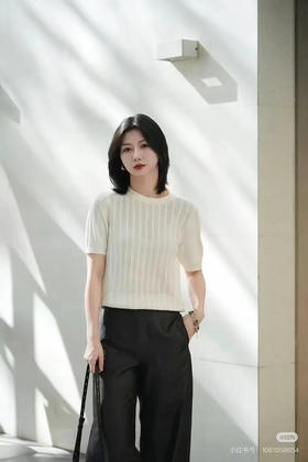 zhi禾 25 新品・会呼吸的真丝针织衫