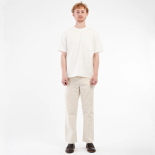 orslow T-SHIRT WITH POCKET 复古经典款短袖圆领口袋T恤 商品图1