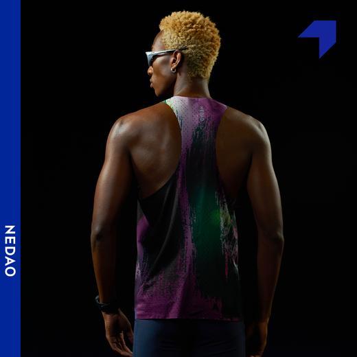 内道新款一片式丛林风洞背心轻量男款马拉松跑步透气排汗全身风洞 商品图3