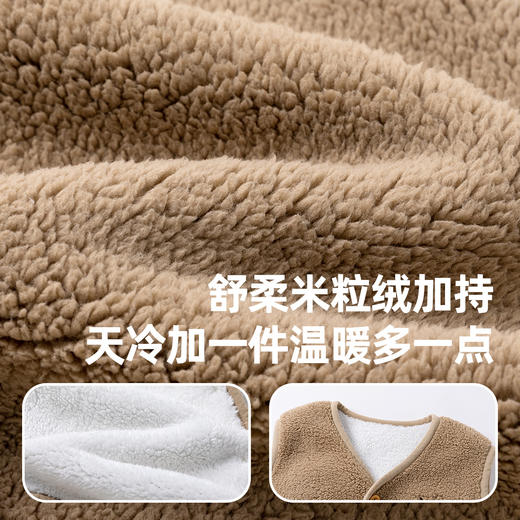 儿童马甲冬季2025新款加绒女童背心婴儿衣服秋冬男童马夹宝宝上衣 商品图3