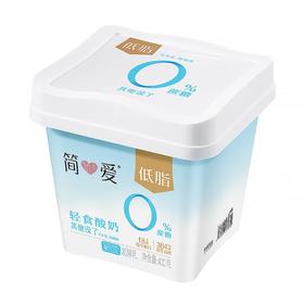简爱轻食低脂0蔗糖酸奶400g/桶