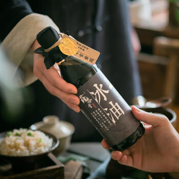 薛泰丰 冰油 特级老抽古法酿造酱油500ml 0添加防腐剂焦糖色 红烧着色 商品图0