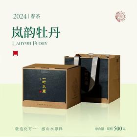 福鼎白茶 | 2024年一叶九鼎 大洋山 高山岚韵牡丹 500g
