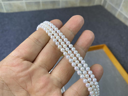 超级捡漏！！日本Akoya珍珠，颗颗保真！

只卖580元一条！！！顺丰包邮。只有100条左右。 商品图3