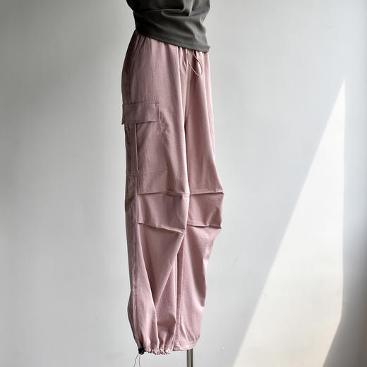 丁摩 【防晒工装裤】男女同款新夏季冰感口袋两穿速干美式工装休闲裤子5ZF-C317 商品图0