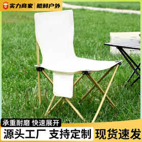户外折叠椅子钓鱼折叠椅轻便多功能折叠椅双层牛津布折叠椅有靠背