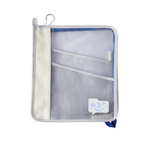 mideer弥鹿MD6413收纳系列学科袋-蓝色