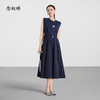 【商场同款】CND5589“藏蓝色连衣裙” 灵动休闲感 显腰身 商品缩略图2
