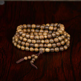 BC.GC5.29-9   东马老料九分沉念珠，7mm ，21.09g