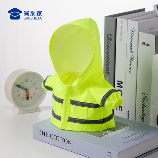 【J察小熊雨衣套装】儿童毛绒公仔熊熊雨衣雨鞋套装配件布娃娃玩偶替换衣服 商品图8