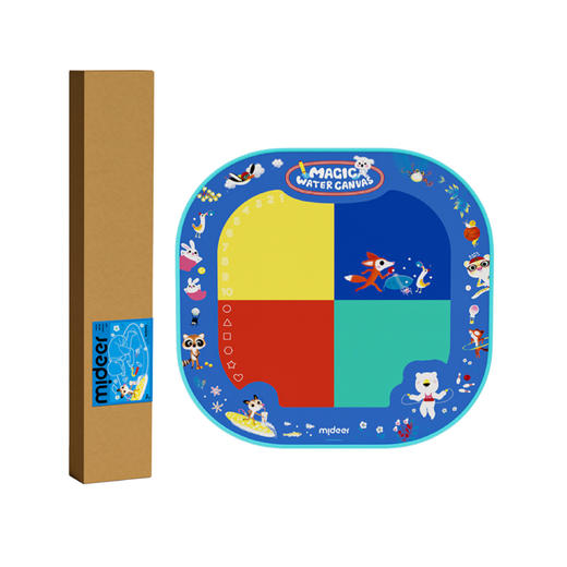 mideer弥鹿MD2261神奇水画毯-动物运动会 商品图0