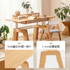 【内购】2平米正姿学习桌纯实木可升降多功能学习桌派桌 商品缩略图2