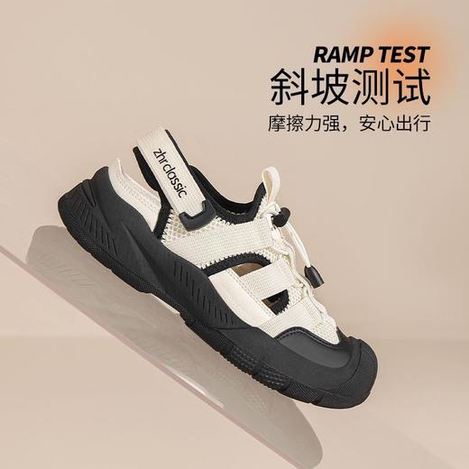 ZHR则则透气镂空溯溪鞋女2025夏季徒步丑萌鞋厚底防滑运动休闲鞋 商品图5