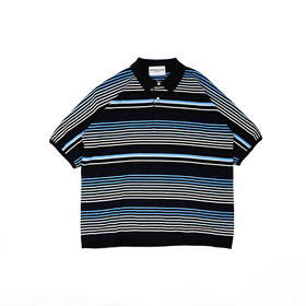 NOMA Gradation Stripe Polo 多层次条纹短袖POLO衫