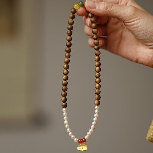 【青山特惠】 6mm 36颗 绿棋楠【艺霖】沉香手链 c28 商品图8