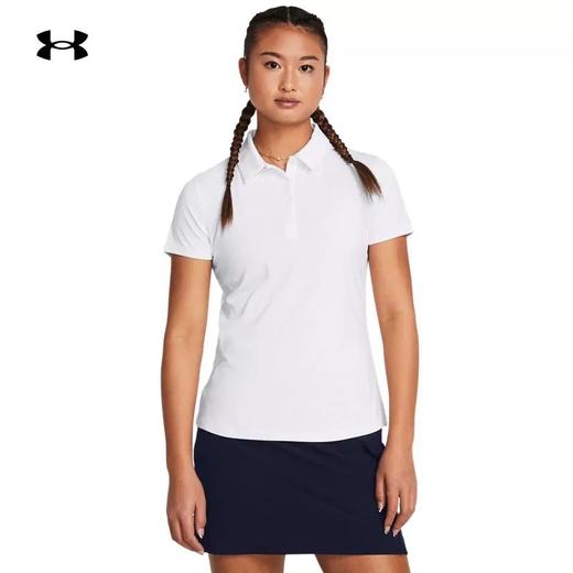 【春上新】7楼安德玛UA Playoff女子高尔夫运动短袖Polo衫1383612 吊牌价499元 商品图0