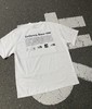两件正品单小北男女同款黑白字母T恤 商品缩略图9