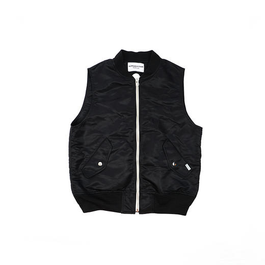 NOMA Open Back Flight Vest 女装军事风棒球领马甲外套 商品图4