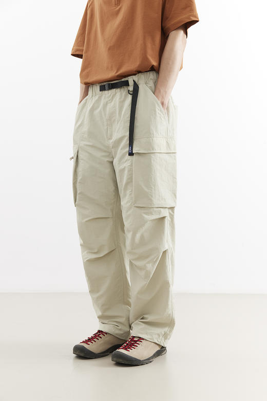 吃茶去chichaqu25户外宽松卡扣口袋伞兵长裤休闲工装百搭经典男女 商品图0