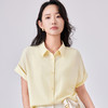 觅槿天丝亚麻短袖衬衫 优雅 简约 随行 舒爽自在 4色可选 MY2521 商品缩略图4