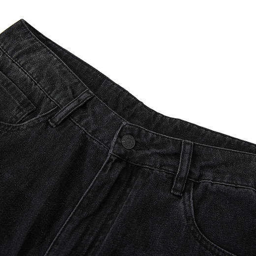 【新品上新】HX 夏季水洗直筒牛仔长裤宽松C201520048101 商品图9