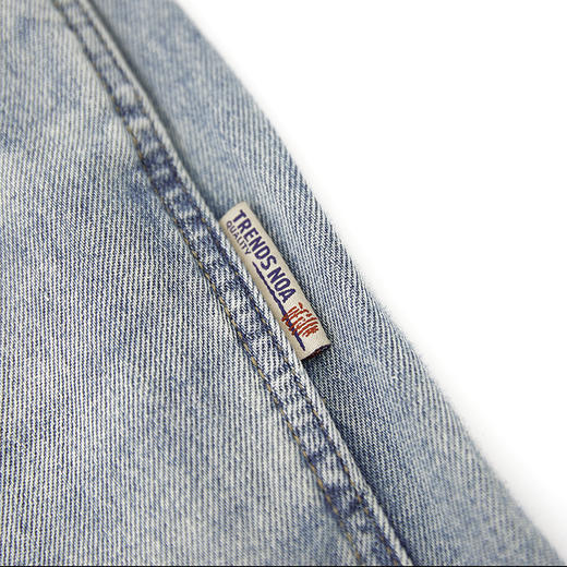 【断码清仓】HX 夏季水洗直筒牛仔长裤宽松C201520051101 商品图5