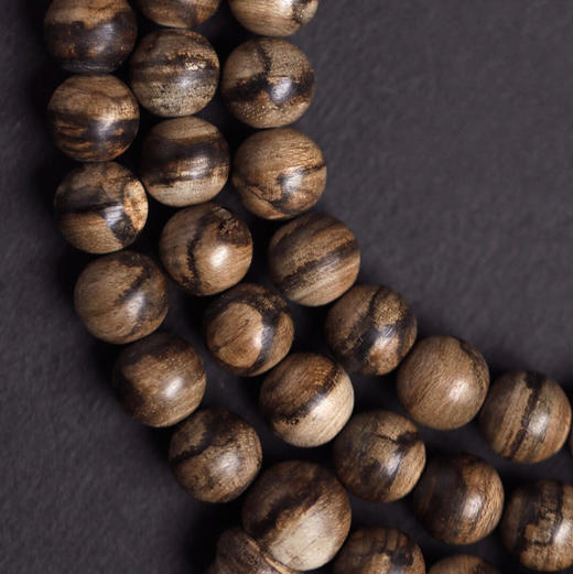 【青山精选】8mm108颗 虎斑纹 马泥涝手串  32.1g c0013 商品图7