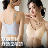 【薄款无痕冰丝吊带内衣】聚拢无钢圈背心式文胸收副乳美背运动文胸罩 商品缩略图3