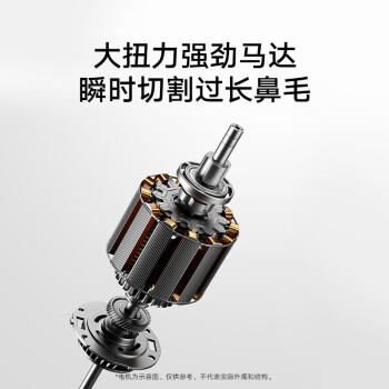 米家电动鼻毛修剪器小米鼻毛剪 便携充电式修鼻毛神器迷你修剪刀鼻孔清洁器 /家用电器 /个护健康 /电动鼻毛修剪器 商品图4