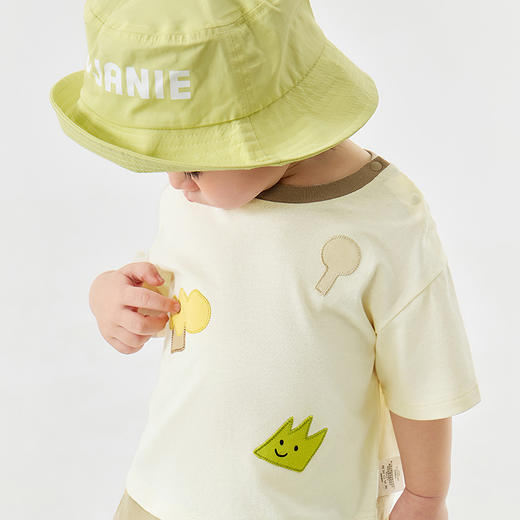 【植物肌】迷你巴拉男童短袖T恤宝宝透气不闷汗凉感抑菌排汗T 商品图4