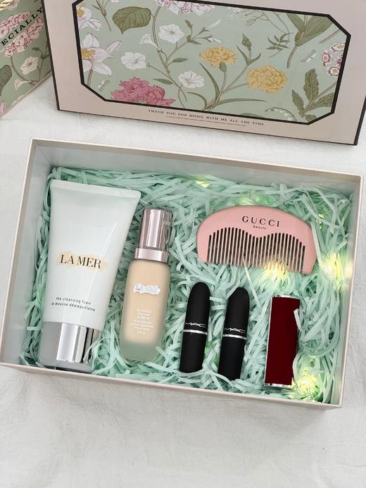 D060326优雅浪漫海蓝洁面彩妆森系珍珠礼盒 商品图6