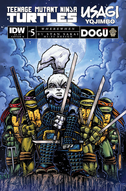 忍者神龟/兔用心棒 无论何时何地 Teenage Mutant Ninja Turtles/Usagi Yojimbo: Wherewhen 商品图1